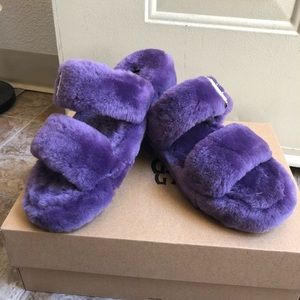 Ugg fuzz year slides